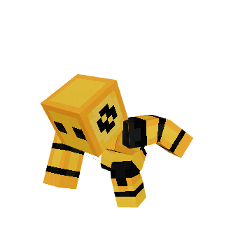 Superhero pounce - Minecraft pose by diversifiedplayz | Perfect for thumbnails and renders