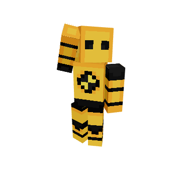 looking at camera holding head - Minecraft pose by fentixxe | Perfect for thumbnails and renders