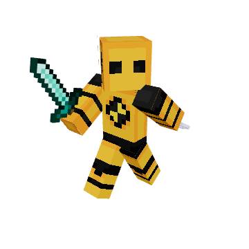 Pvp - Minecraft pose by vrhdvmdfbdg | Perfect for thumbnails and renders