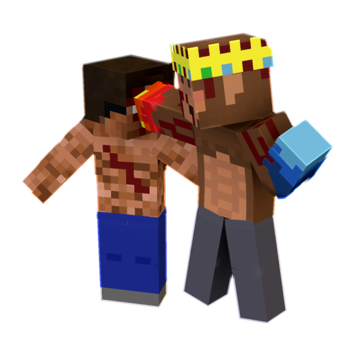PUNCH minecraft pose by nostalgiccesar