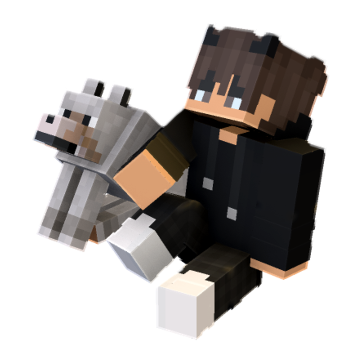 "A man's bestfriend" - Minecraft pose by leviathan_the_i | Perfect for thumbnails and renders