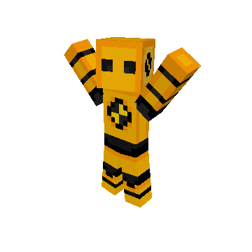 Air Guitar Player - Minecraft pose by baruto_chan | Perfect for thumbnails and renders