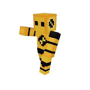 Look there point - Minecraft pose by luckyneko666 | Perfect for thumbnails and renders