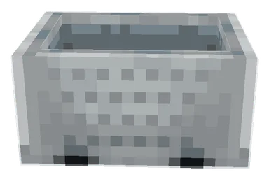 Minecraft Minecart PNG, side