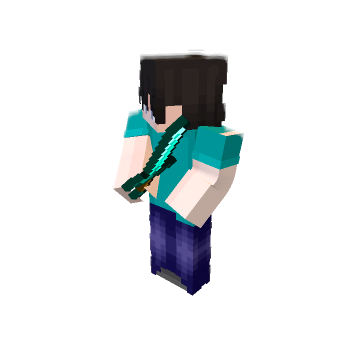 Fightclub - Minecraft pose by krakfang | Perfect for thumbnails and renders