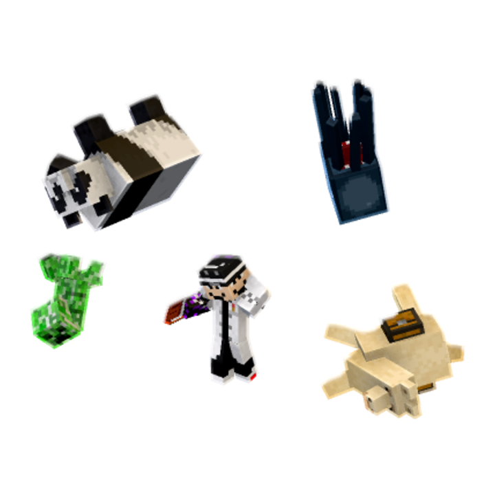 5 - Minecraft pose by limberxd | Perfect for thumbnails and renders