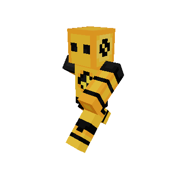 Minecraft Running - Minecraft pose by abhhonest | Perfect for thumbnails and renders