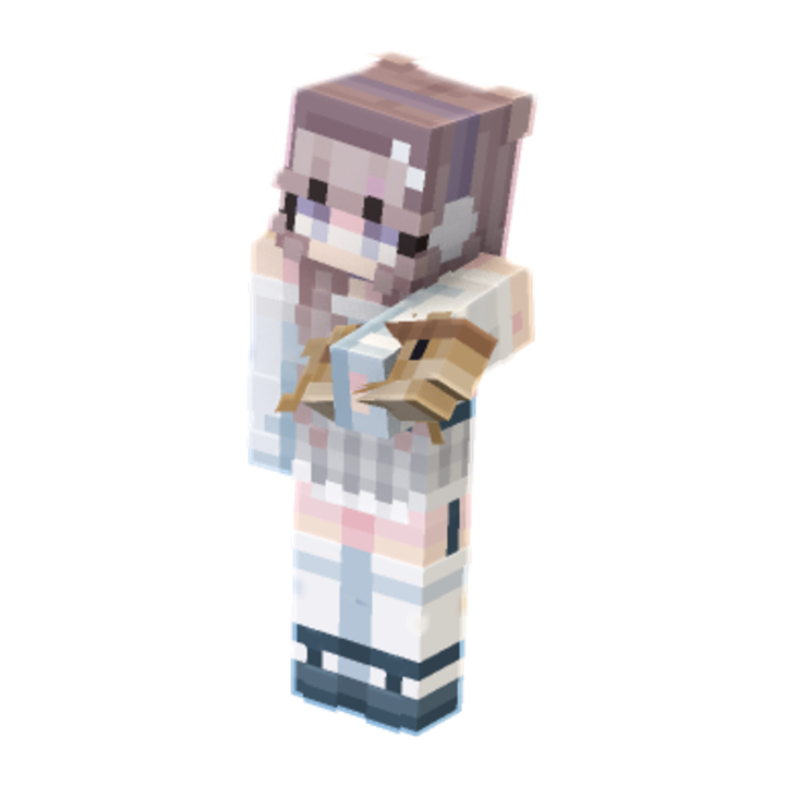 Gurl minecraft pose by z1ppro