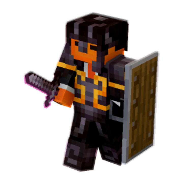 Aura farming minecraft pose by unnamed