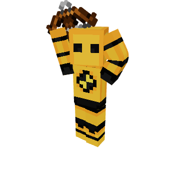 Triumphant Archer - Minecraft pose by dieguitomazter | Perfect for thumbnails and renders