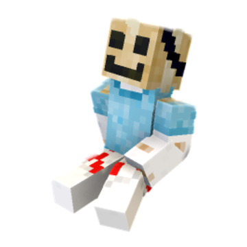 Gentle sit - Minecraft pose by iliketwinks | Perfect for thumbnails and renders