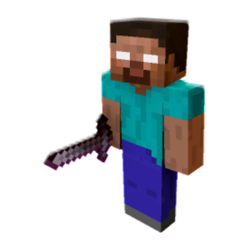 hero brin minecraft pose by quinntontv