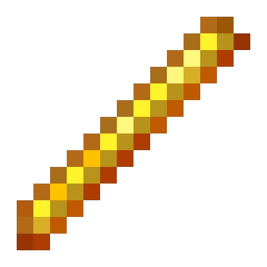 Minecraft Blaze Rod PNG