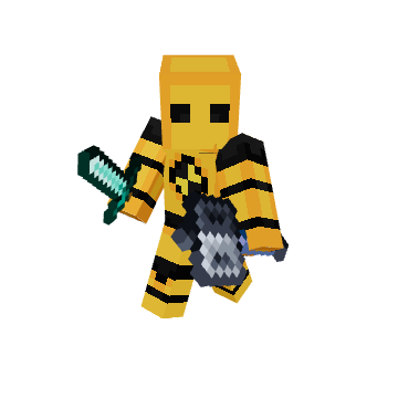 Combat Ready - Minecraft pose by thedarknessvoid | Perfect for thumbnails and renders