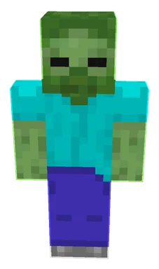 Minecraft Giant PNG, front