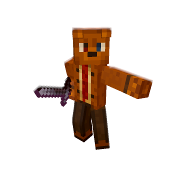 Pointing Sword Stance - Minecraft pose by bunk | Perfect for thumbnails and renders