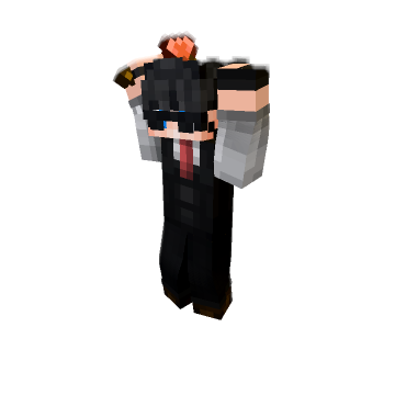 scared - Minecraft pose by thenight_yt | Perfect for thumbnails and renders
