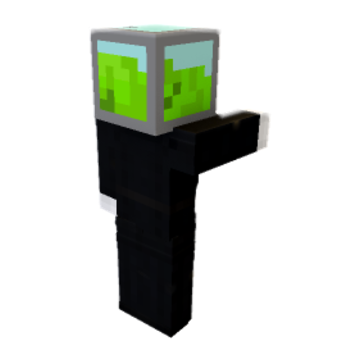looking back minecraft pose by sirtea