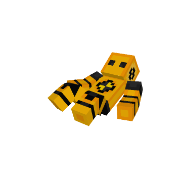 Supine Back Float minecraft pose by jzzz