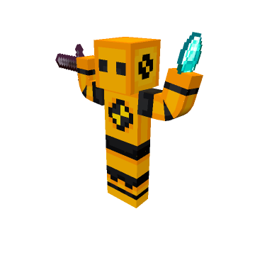 Victorious Diamond Loot - Minecraft pose by Sven Hoezen | Perfect for thumbnails and renders