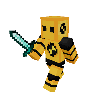 Running sword - Minecraft pose by _limitnes | Perfect for thumbnails and renders