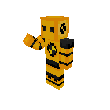 Friendly Wave - Minecraft pose by assafuni | Perfect for thumbnails and renders