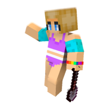 leaning minecraft pose by seasonsofsmp