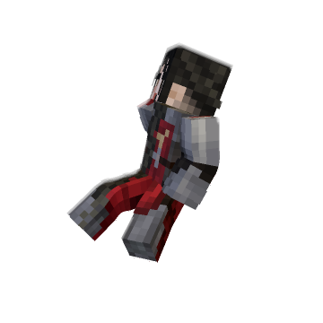 Falling Backwards Defeated - Minecraft pose by inanna | Perfect for thumbnails and renders