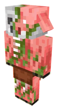 Minecraft Zombified Piglin PNG