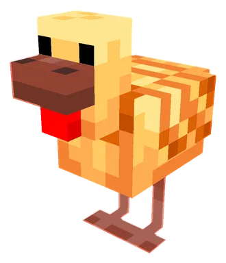 Minecraft Warm Chicken PNG