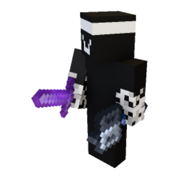 Aura - Minecraft pose by papappppakekekdkd | Perfect for thumbnails and renders