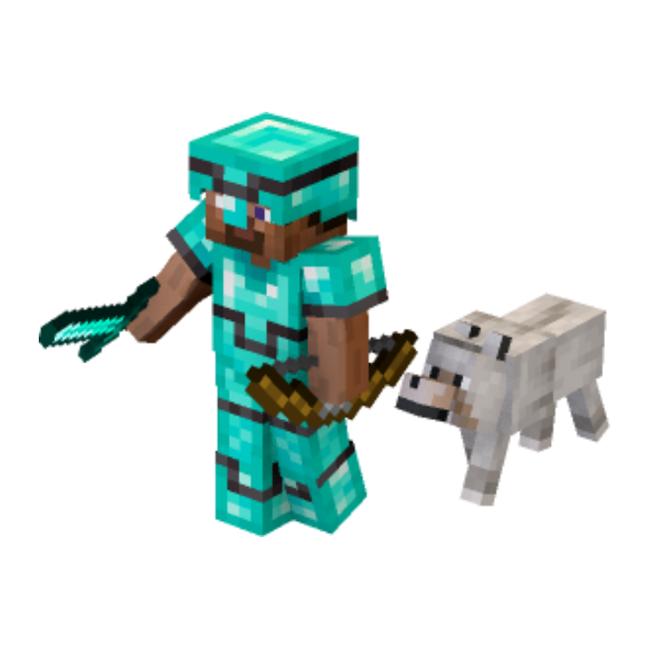 Steve won - Minecraft pose by futureahmed9 | Perfect for thumbnails and renders