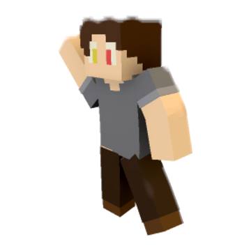 hiiii minecraft pose by Plemons, Noah