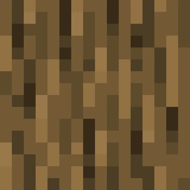Minecraft Oak Log PNG, flat texture