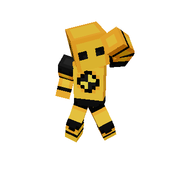 Blocking the sun - Minecraft pose by keystonearts | Perfect for thumbnails and renders