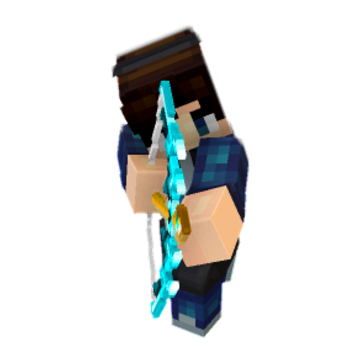 Arqueiro focado - Minecraft pose by zaen0gelo | Perfect for thumbnails and renders