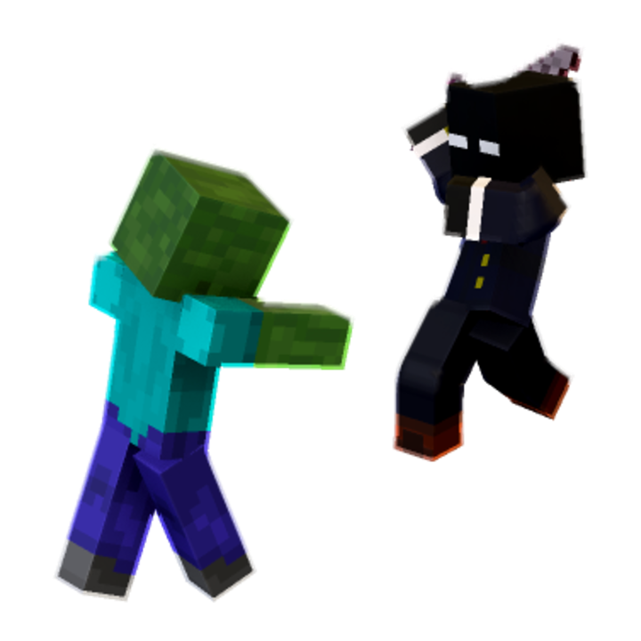 aa - Minecraft pose by arile41011 | Perfect for thumbnails and renders