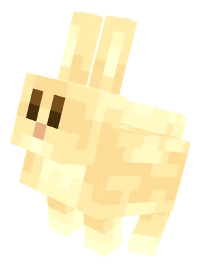Gold Rabbit PNG
