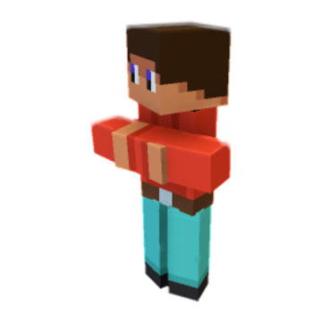 V from murder drones pose - Minecraft pose by deviantx77 | Perfect for thumbnails and renders
