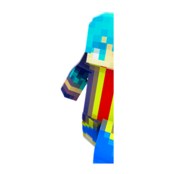 MINECRAFT 1 - Minecraft pose by wolf | Perfect for thumbnails and renders