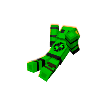 Falling minecraft pose by yousif