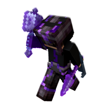 Spear macing minecraft pose by Anwar Sultana