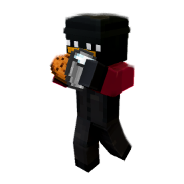 Cookies minecraft pose by Faqar Ali