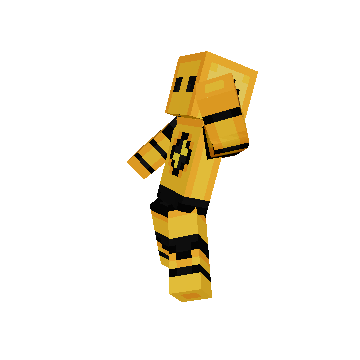 Wave - Minecraft pose by mg_fish | Perfect for thumbnails and renders