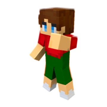 Michael - Minecraft pose by michaelugbor | Perfect for thumbnails and renders