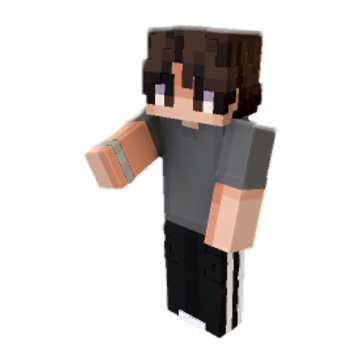 Casual Greeting Reach minecraft pose by kroshaze1