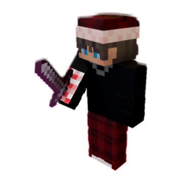 sword and materoszef - Minecraft pose by materoszef | Perfect for thumbnails and renders