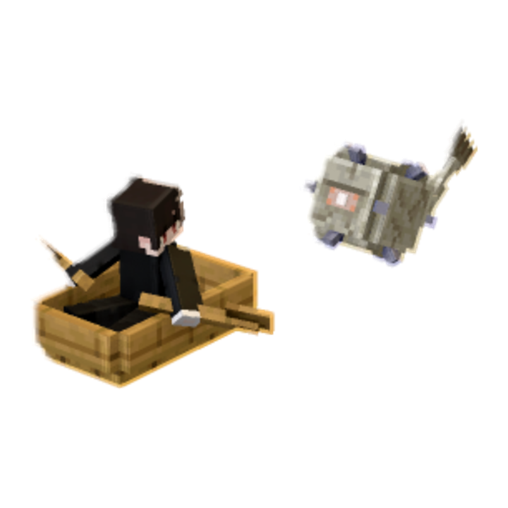 Rowing Boat Escape minecraft pose by Марк Хомик