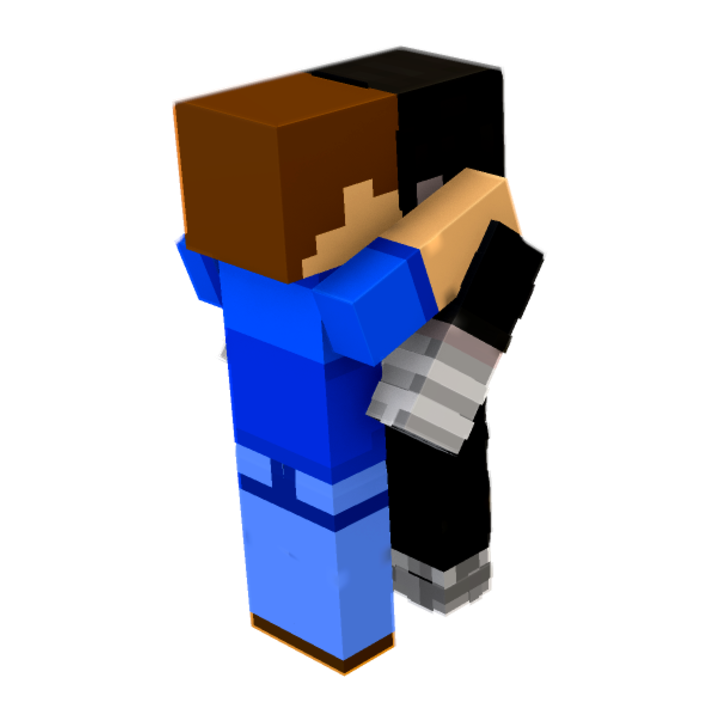 Roswo x blake - Minecraft pose by grim | Perfect for thumbnails and renders