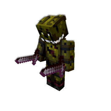 Looking down duel thingy - Minecraft pose by wemmblue8686 | Perfect for thumbnails and renders